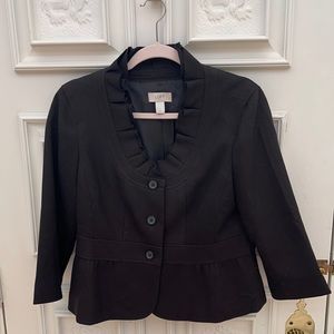 LOFT Blazer - Black - Size MEDIUM